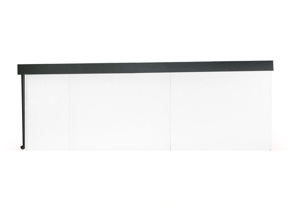 Erweitertes Gartenhaus GARDEON® – für schmale Räume