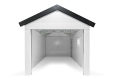 Garage mit Satteldach GARDEON® für ein Auto