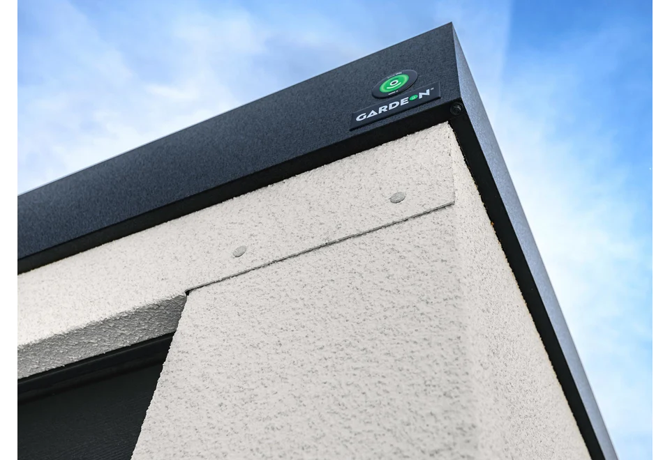 GARDEON® Garage mit drei Hörmann-Sektionaltoren
