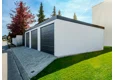 GARDEON® Garage mit drei Toren und Hörmann Türen
