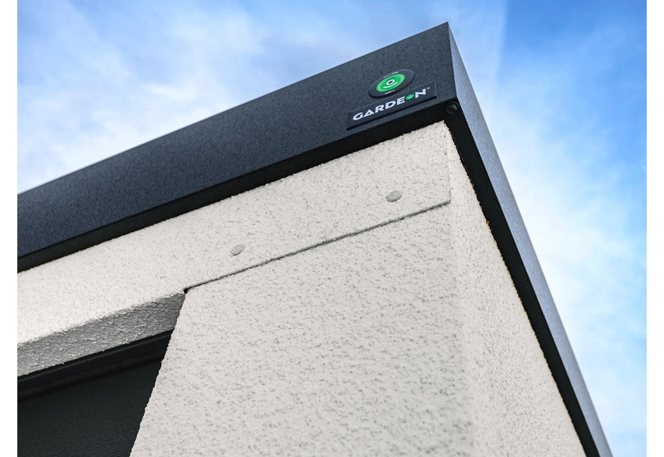 GARDEON® Garage mit drei Toren und Hörmann Türen