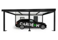 GARDEON® Garage mit Hörmann Garagentor, Fenster und Carport