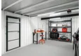 GARDEON® Garage mit Hörmann Garagentor, Fenster und Carport rechts