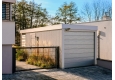 GARDEON® Garage mit Hörmann Garagentor, Lichtband und Carport
