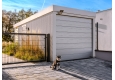 GARDEON® Garage mit Hörmann Garagentor, Lichtband und Carport
