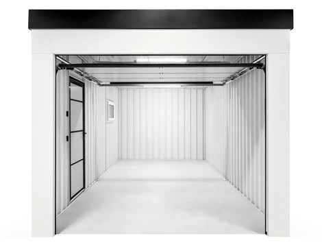 GARDEON® Garage mit Hörmann Garagentor und Fenster