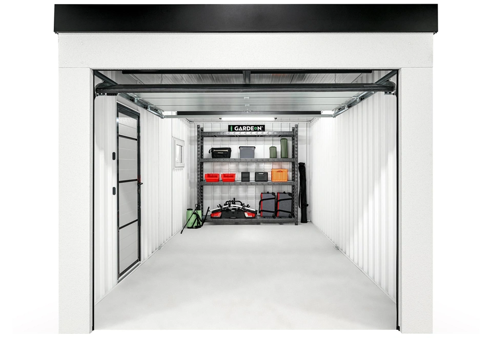 GARDEON® Garage mit Hörmann Garagentor und Fenster