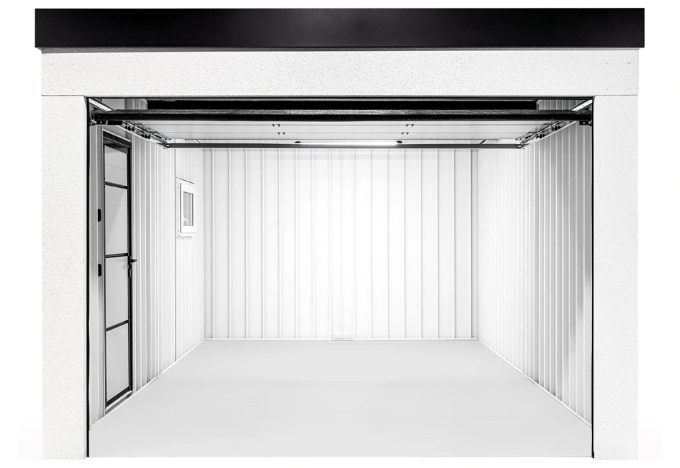 GARDEON® Garage mit Hörmann Garagentor und Fenster