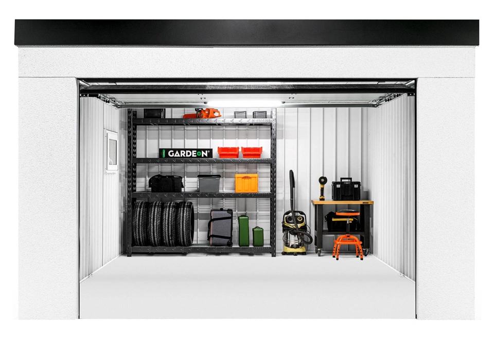 GARDEON® Garage mit Hörmann Garagentor und Fenster