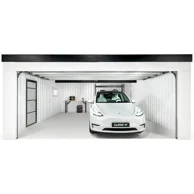 GARDEON® Garage mit Hörmann Garagentor und Fenster