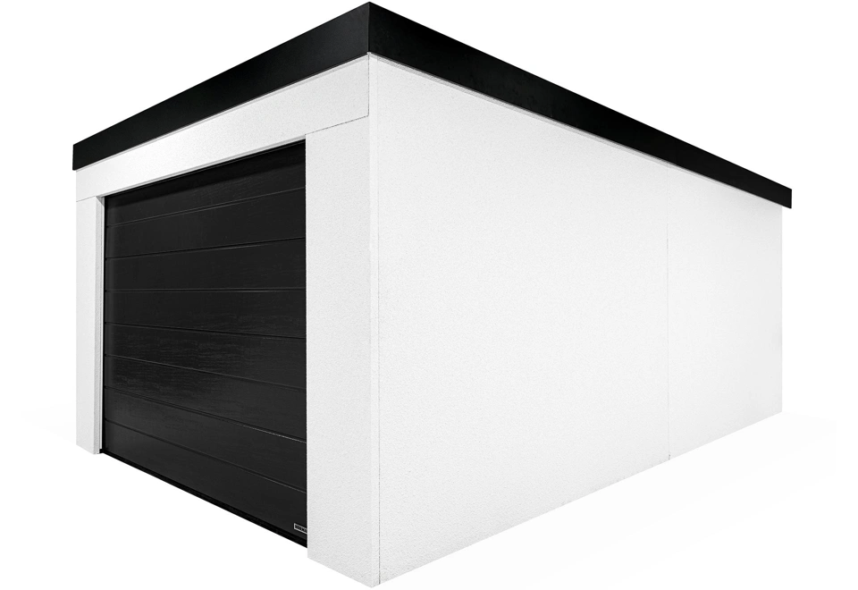 GARDEON® Garage mit Hörmann Garagentor und Fenster