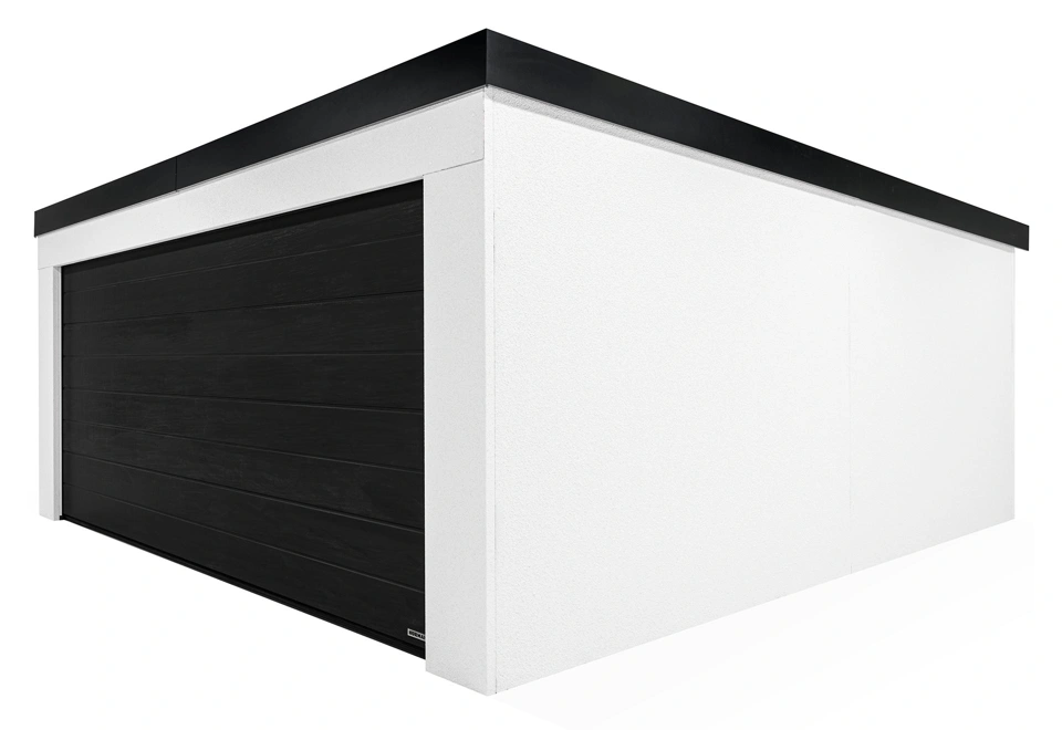GARDEON® Garage mit Hörmann Garagentor und Fenster