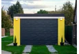 GARDEON® Garage mit Hörmann Garagentor und zwei Fenstern