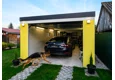 GARDEON® Garage mit Hörmann Garagentor und zwei Fenstern