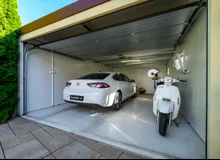 GARDEON® Garage mit Hörmann-Sektionaltor (4000 × 2125 mm)