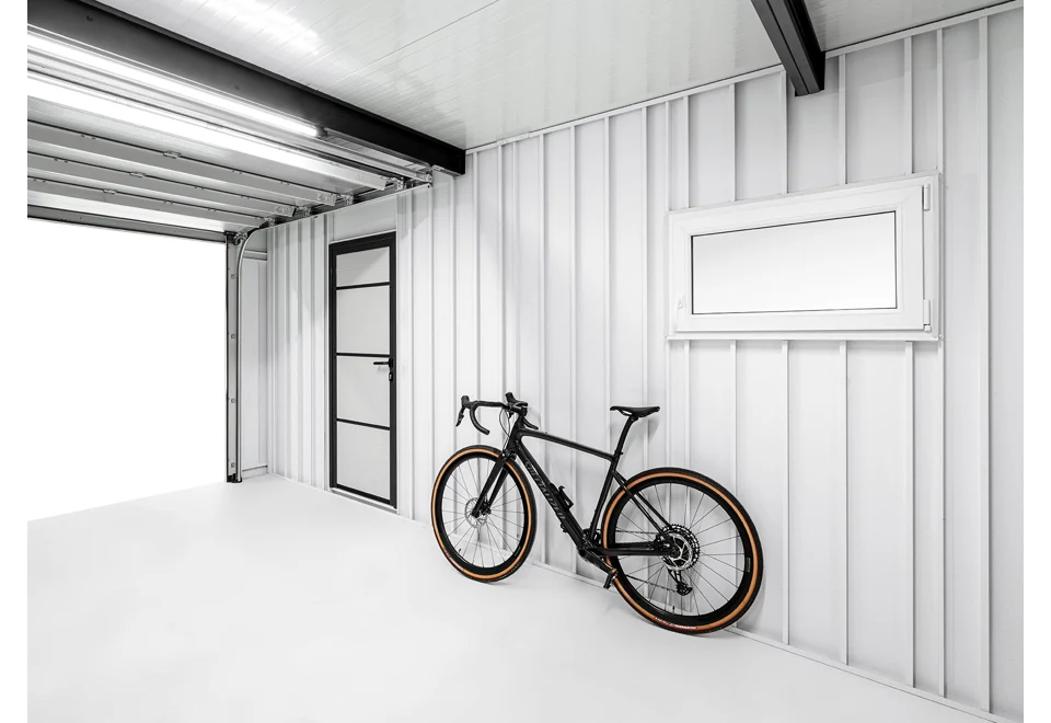 GARDEON® Garage mit Hörmann-Sektionaltor (5000 × 2125 mm)
