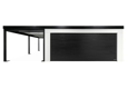 GARDEON® Garage mit Hörmann-Sektionaltor (5000 × 2125 mm) und Carport