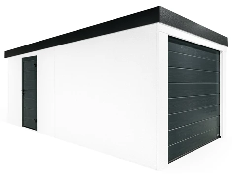 GARDEON® Garage mit Hörmann-Türen und Fenster GARDEON® Garage mit Hörmann-Türen und Fenster