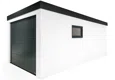 GARDEON® Garage mit Hörmann-Türen und Fenster