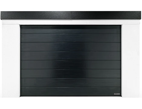 GARDEON® Garage mit Hörmann-Türen und zwei Fenstern