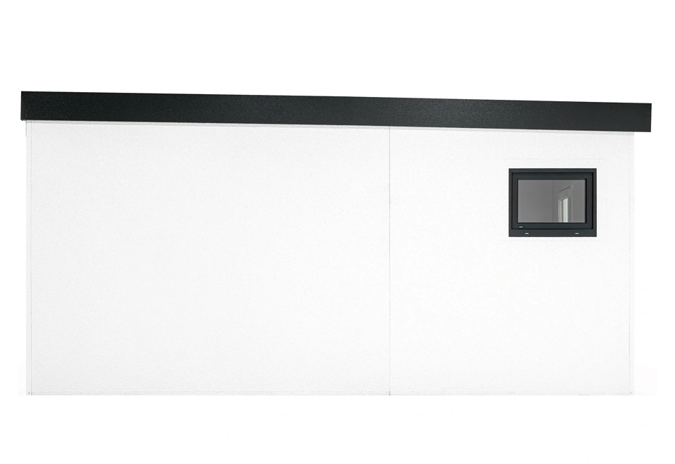 GARDEON® Garage mit Hörmann-Türen und zwei Fenstern