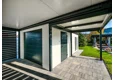 GARDEON® Garage mit Tür, Fenster, 2 Lichtbänder und Carport in Wunschgröße