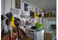 GARDEON® Garage mit Tür, Fenster, Dachfenster und Carport