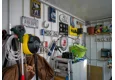 GARDEON® Garage mit Tür, Fenster, Dachfenster und Carport
