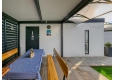 GARDEON® Garage mit Tür, Fenster, Dachfenster und Carport