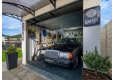 GARDEON® Garage mit Tür, Fenster, Dachfenster und Carport