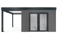 GARDEON® Gartenhaus mit doppelt verglasten Türen