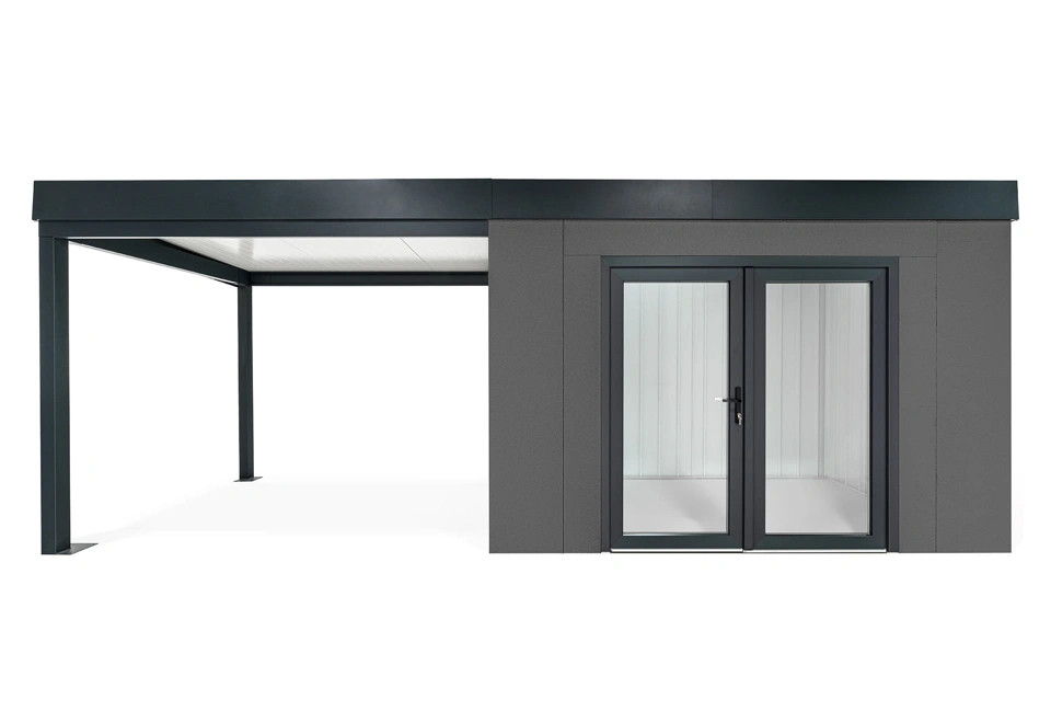 GARDEON® Gartenhaus mit doppelt verglasten Türen