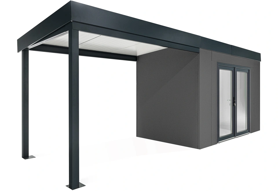 GARDEON® Gartenhaus mit doppelt verglasten Türen