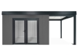 GARDEON® Gartenhaus mit doppelt verglasten Türen