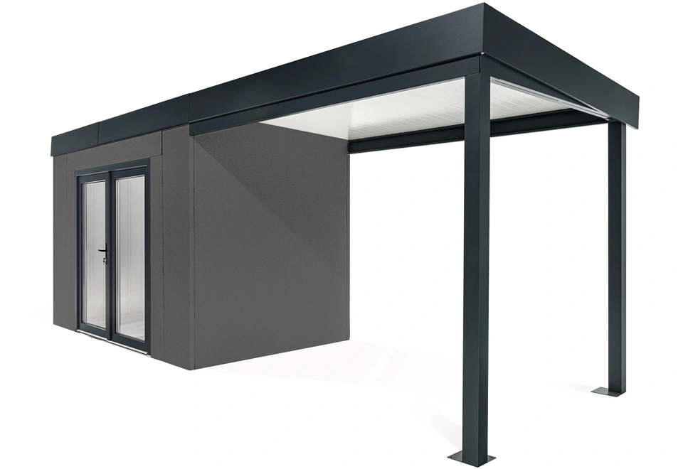 GARDEON® Gartenhaus mit doppelt verglasten Türen