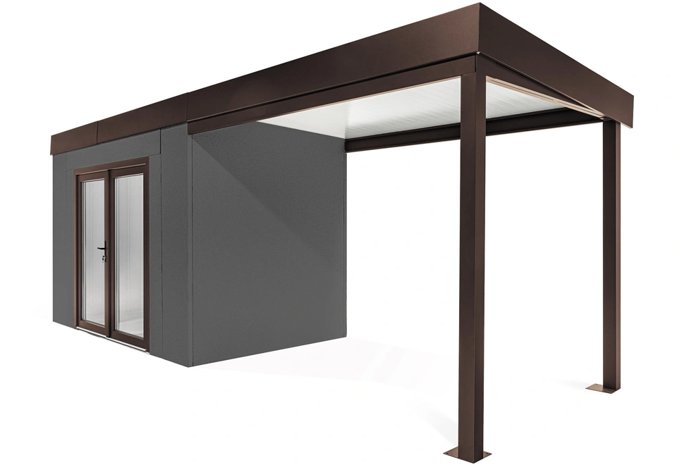 GARDEON® Gartenhaus mit doppelt verglasten Türen