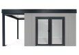 GARDEON® Gartenhaus mit doppelt verglasten Türen
