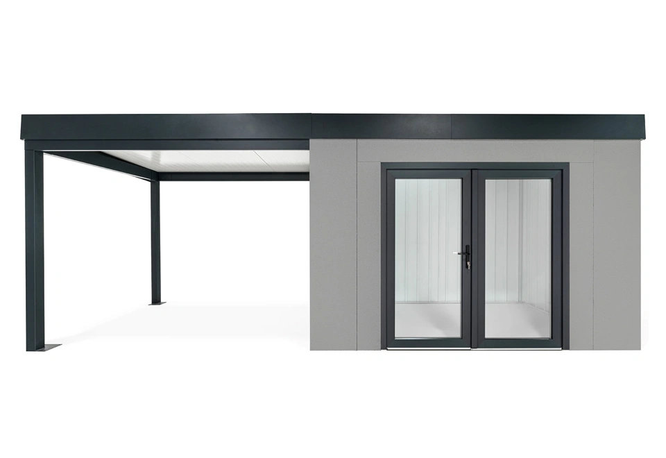 GARDEON® Gartenhaus mit doppelt verglasten Türen