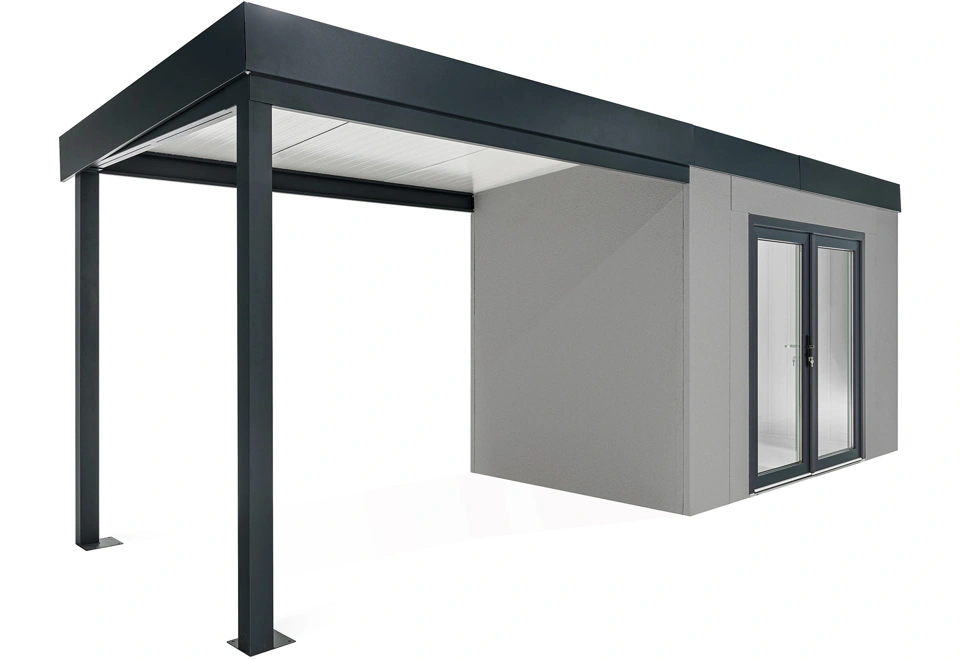 GARDEON® Gartenhaus mit doppelt verglasten Türen