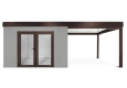 GARDEON® Gartenhaus mit doppelt verglasten Türen