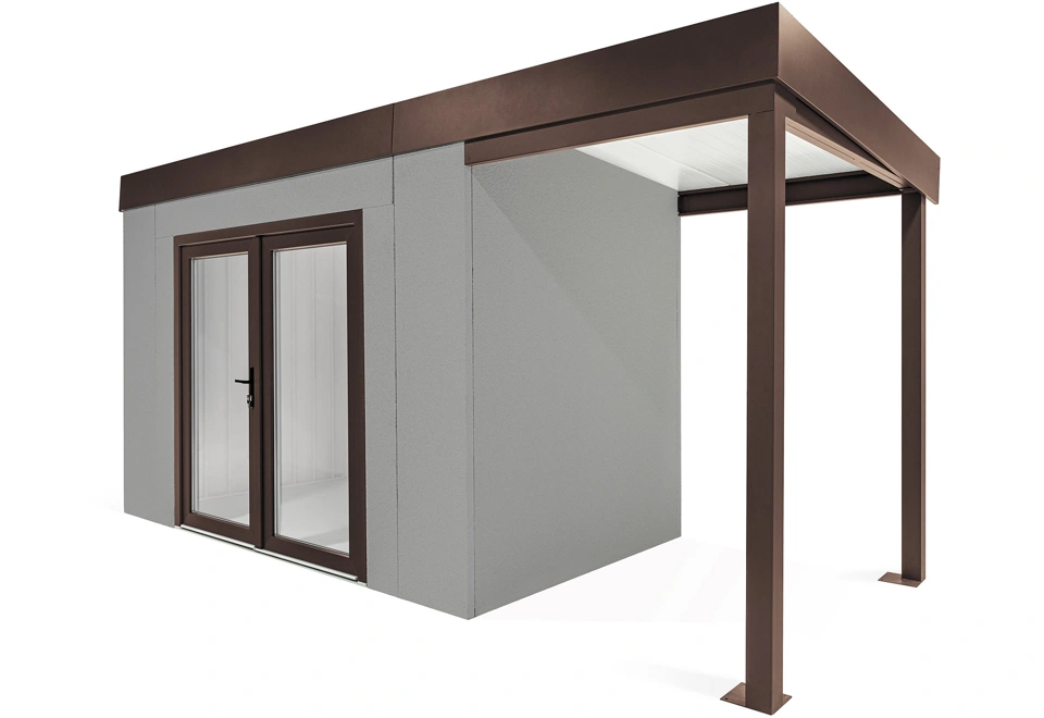 GARDEON® Gartenhaus mit doppelt verglasten Türen