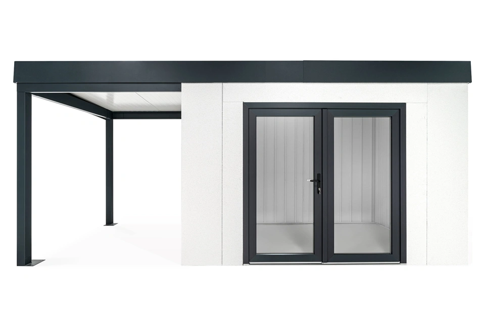 GARDEON® Gartenhaus mit doppelt verglasten Türen