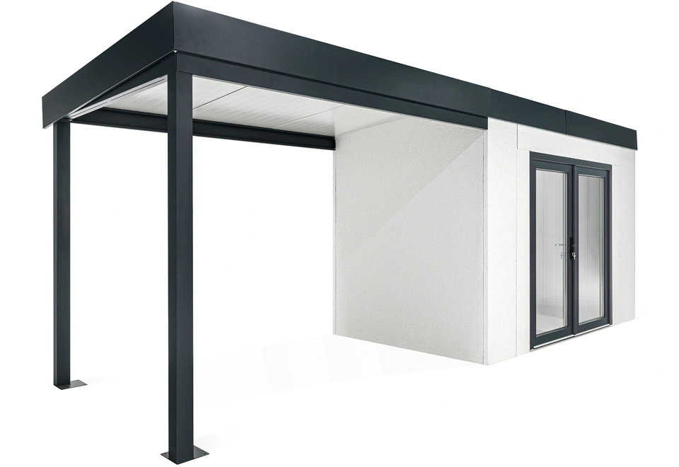 GARDEON® Gartenhaus mit doppelt verglasten Türen