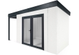 GARDEON® Gartenhaus mit doppelt verglasten Türen