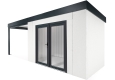 GARDEON® Gartenhaus mit doppelt verglasten Türen