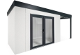 GARDEON® Gartenhaus mit doppelt verglasten Türen
