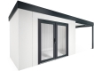 GARDEON® Gartenhaus mit doppelt verglasten Türen
