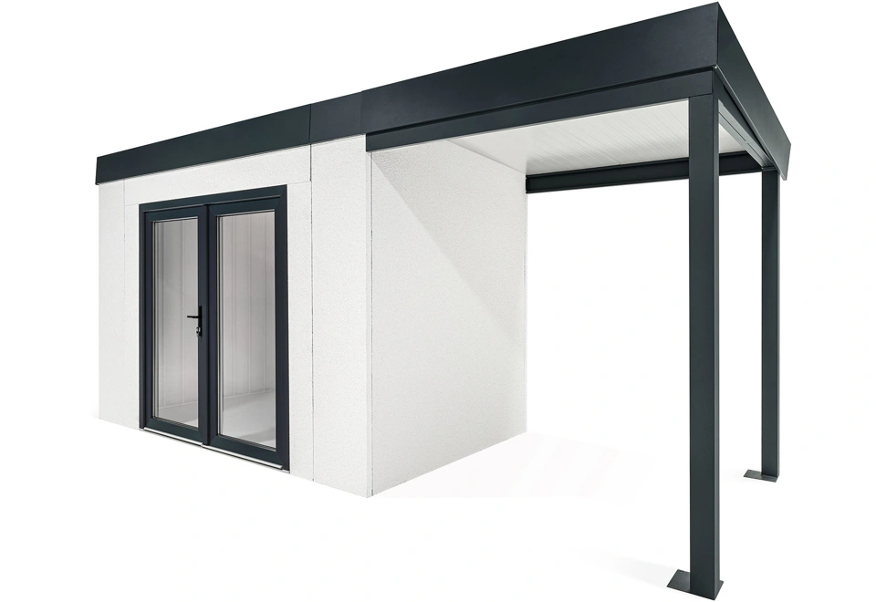 GARDEON® Gartenhaus mit doppelt verglasten Türen