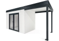 GARDEON® Gartenhaus mit doppelt verglasten Türen