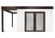 GARDEON® Gartenhaus mit doppelt verglasten Türen